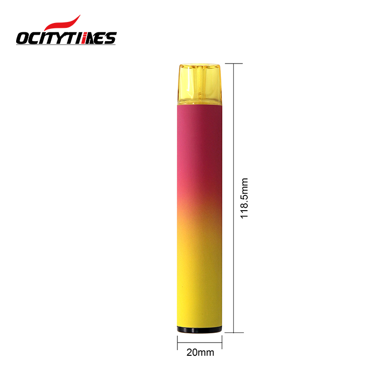 Ocitytimes Dual Flavor cigarette électronique jetable Vape Pod 1800Puffs